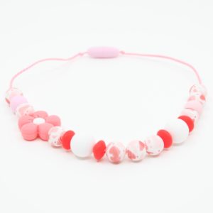 Collier boules silicone