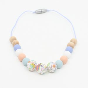 Collier en boules silicone