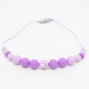Collier en boules silicone
