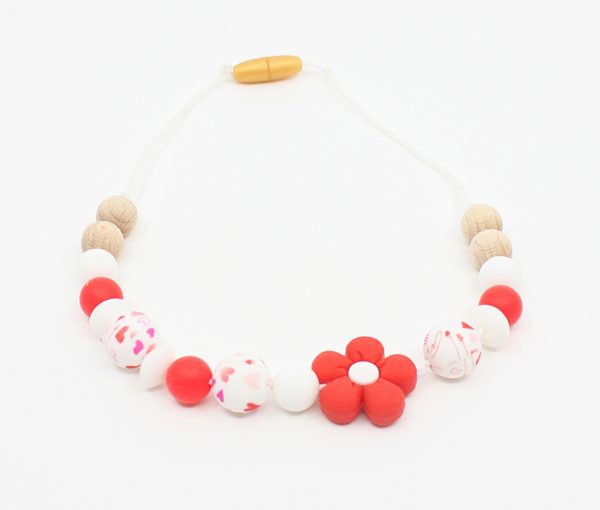 Collier en boules silicone