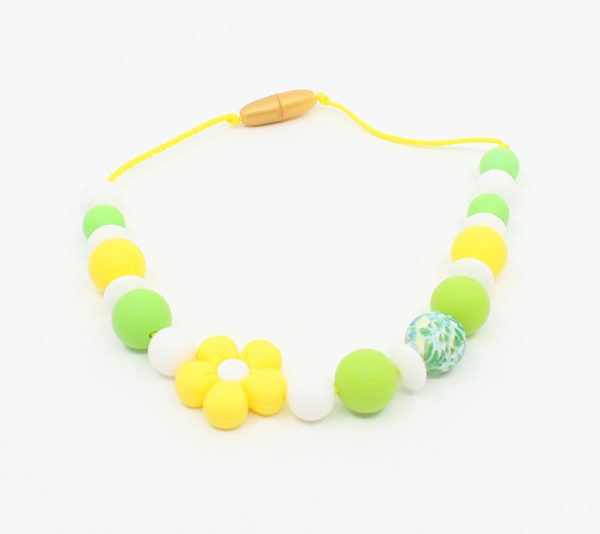 Collier en boules silicone
